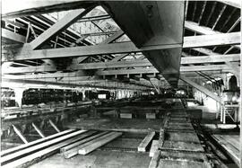 Fraser Mills, Interior Showing Conveyor Systems