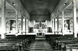 Inside Our Lady of Lourdes Church