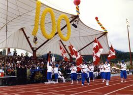 BC Summer Games Opening Ceremonies, Parade