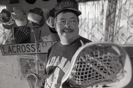Ted Fridge, super backer of Coquitlam Adanacs Lacrosse