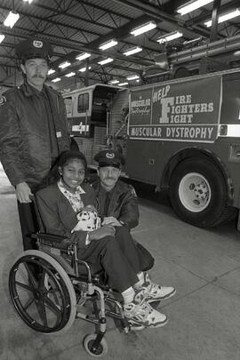 Austin Heights Fire Station muscular dystrophy drive