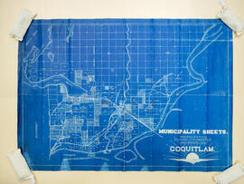 Map of the District of Coquitlam
