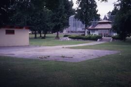 Old bicycle and pool area in Blue Mountain Park
