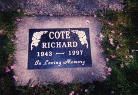 Grave of Richard Coté