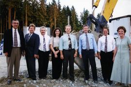 Sod turning for the new Coquitlam City Hall