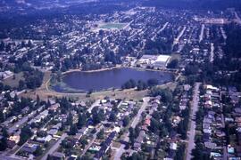 Aerial of Como Lake Park