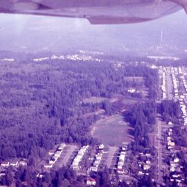 Aerial of Mundy Park fields
