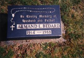 Grave of Armand Bedard