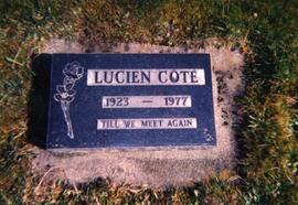 Grave of Lucien Coté