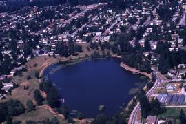 Aerial of Como Lake Park