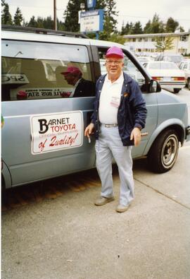 Volunteer driver at the 1991 Seniors Games