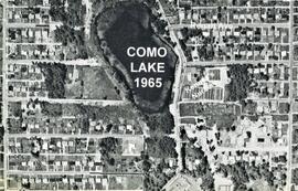 Aerial of Como Lake Park
