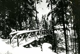 Bridge on Gatensbury Street in winter