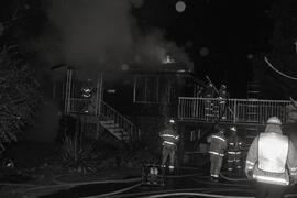 House fire at 809 Catherine ave in Coquitlam, in the early hours