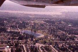 Aerial of Como Lake Park