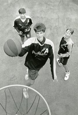 L to R Peter, David and Richard Morgan