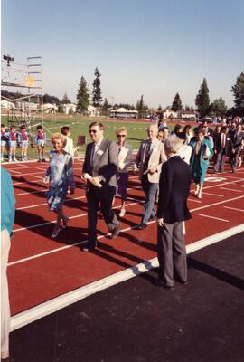 Opening of Town Centre Stadium