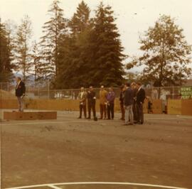 Official opening of the Mountain View lacrosse box