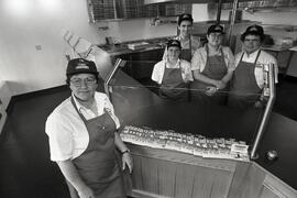 Staff shot of Panagopoulos izza on Clarke Rd.