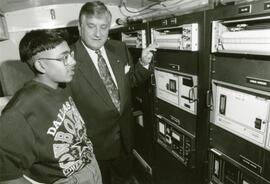 Amit Arya of Centennial Secondary in Coquitlam whose essay on air quality won second prize in the 1993 greater Vancouver Regional District Essay Contest