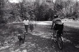 Ride-along with Constable J.J. Arsenault of the Port Coquitlam RCMP on mountain bike