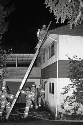 House fire at 1800 Brunette Avenue