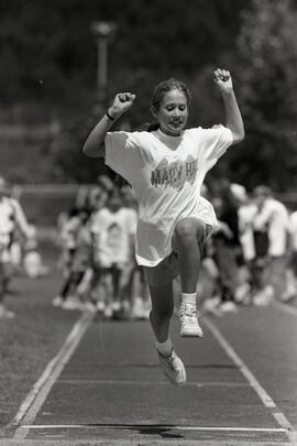Elementary school track and field at Coquitlam Town Centre