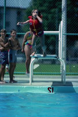 Kids at the pool