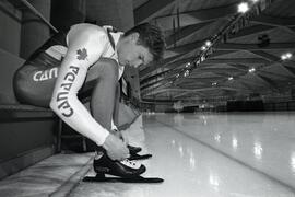 Neal Marshall Coquitlam Spped Skater taken at Calgary Oval