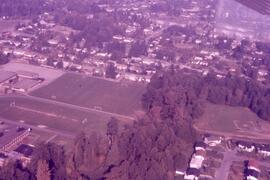 Aerial of Miller Park and school fields