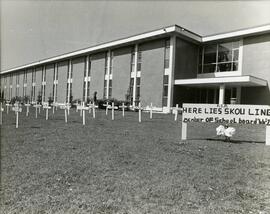 A graduation prank at Centennial High School