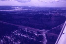 Aerial of Como Lake Avenue right of way
