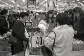 Shoppers fill Whoolco in Lougheed Mall for their Boxing Day sale