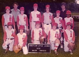 Coquitlam Little League - Major Yankees - 1976