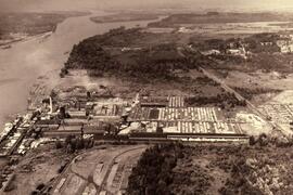 Aerial of Fraser Mills