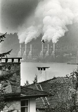 Myra asked for a shot of this Burrard Oil Refinery (?) as seen from Ioco Rd. Port Moody