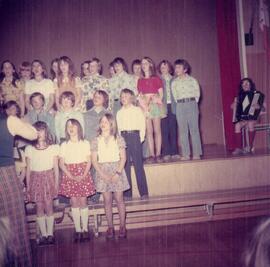 Chorale Chante Clair in Alberta - April 1977