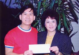Carolino and Christie Paras $10,000 CELEBRATION 91 Early Bird draw winners - New Westminster