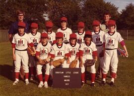 Coquitlam Little League - Yankees Major - 1977