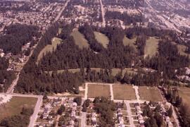 Aerial of the works yard