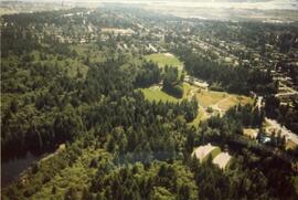 Aerial of the Southwest corner of Mundy Park