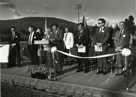Opening of Town Centre Stadium