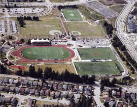 Aerial of Town Centre Park