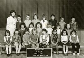 Alderson Elementary School - Division 15 - Kindergarten - 1970-1971
