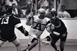 WLA lacrosse final, Bby vs. Coq, Game 7, action