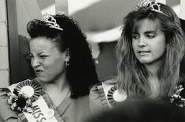 Miss Coquitlam didn't like the smell or noise of firecracker, the Princess is made of stronger stuff.