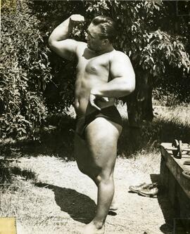 Weightlifter Doug Hepburn