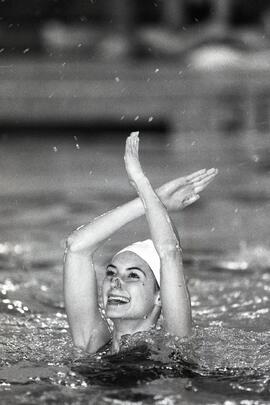 Coquitlam Carolinas' annual water show at Chimo Pool