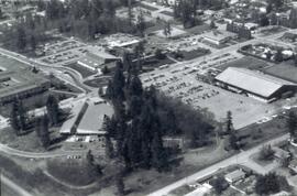 Aerial of District of Coquitlam Municipal Sports Centre