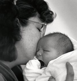 New Years PoCo Baby at Royal Columbian Hospital Mom Debbie and daughter Samantha, born at 10:27am